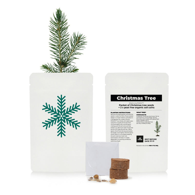 SM-050-04 Christmas Tree Powch™ Matt White