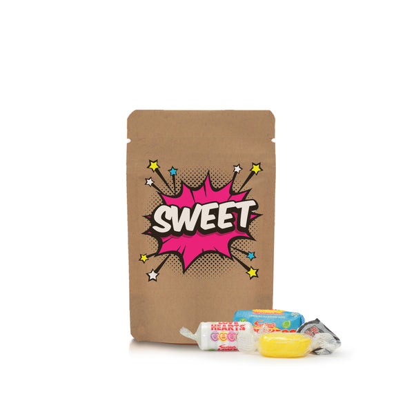 Retro Sweet Powch™ - Kraft - SM-051-12