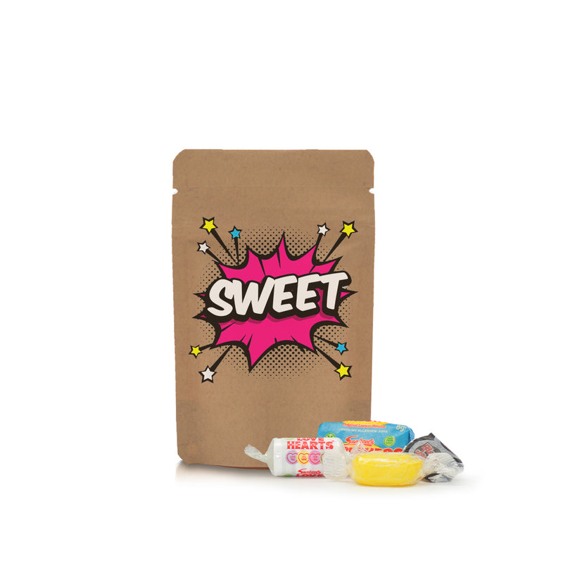 Retro Sweet Powch™ - Kraft - SM-051-12