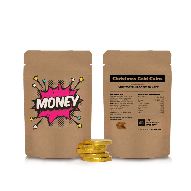 Christmas Gold Coins Powch™ Kraft