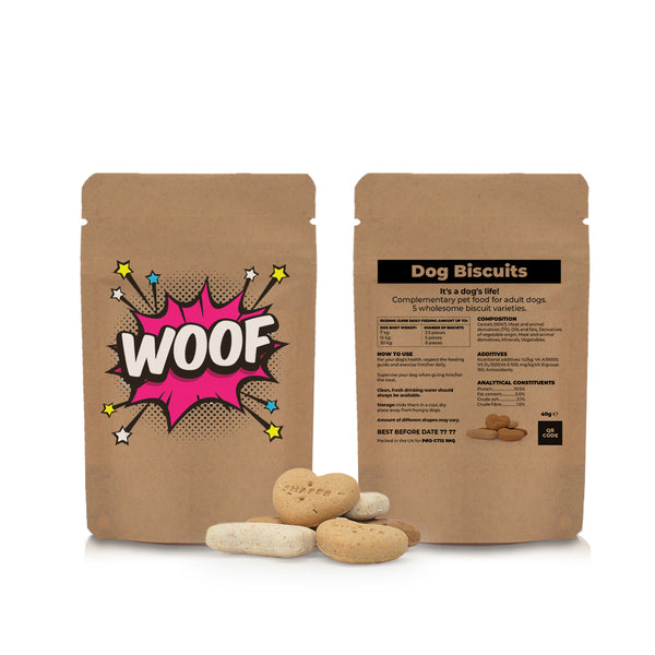 Dog Biscuits -  Powch™ - Kraft - SM-053-12
