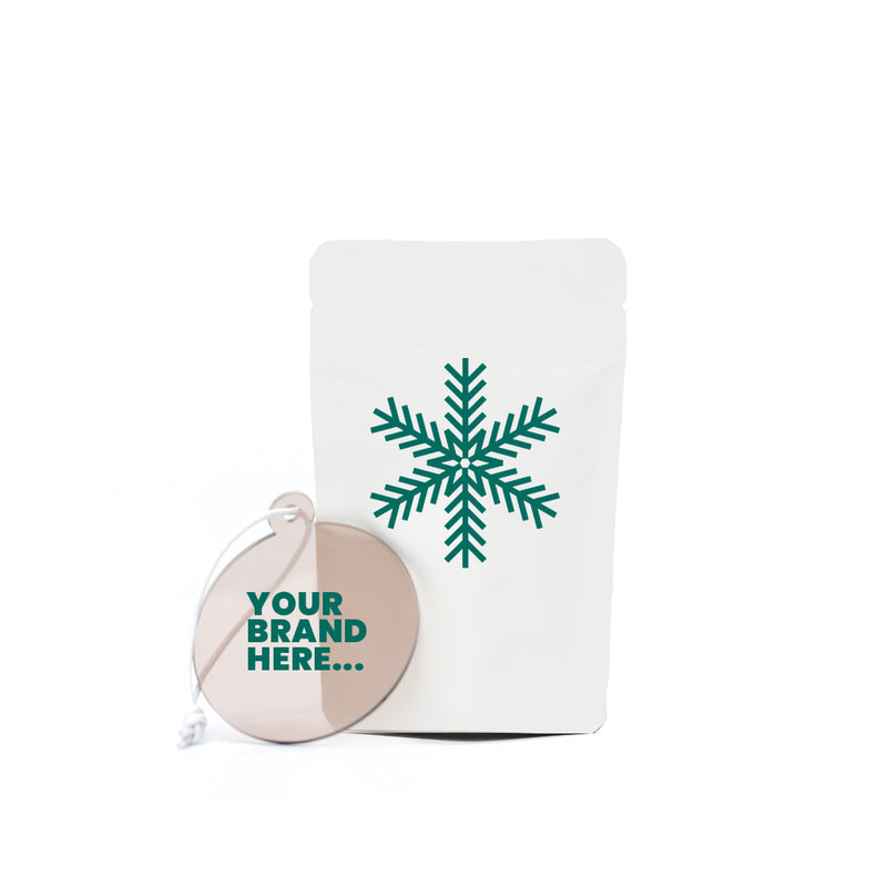 Taupe recycled bauble and Powch™